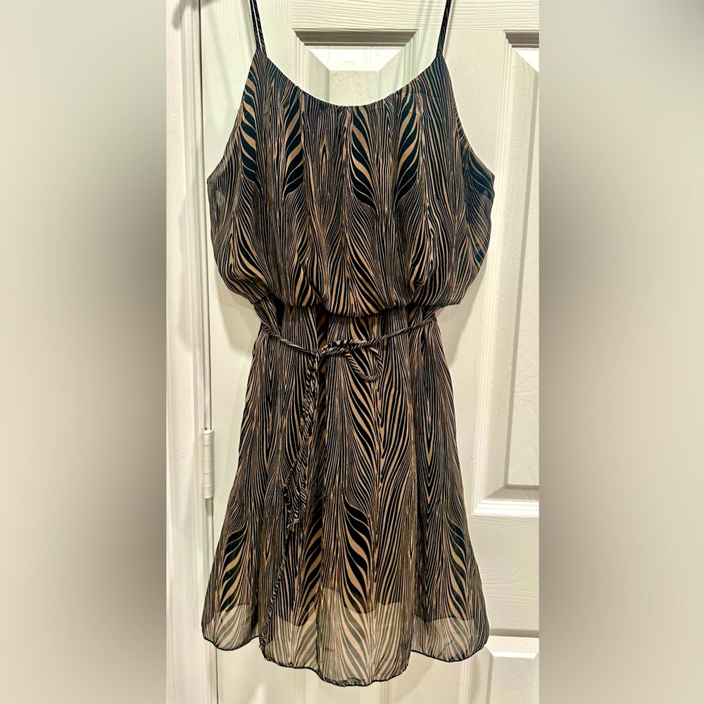 Final Touch: Medium, Zebra Print Sundress - image 1